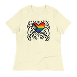 Progress Pride Figures (Women's Relaxed T-Shirt)-Women's T-Shirts-Swish Embassy