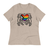 Progress Pride Figures (Women's Relaxed T-Shirt)-Women's T-Shirts-Swish Embassy