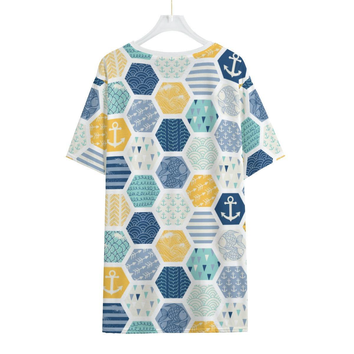 Provincetown (Allover T-Shirt)-Allover T-Shirt-Swish Embassy