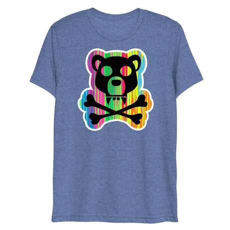 Psycho Bear (Triblend)-Triblend T-Shirt-Swish Embassy