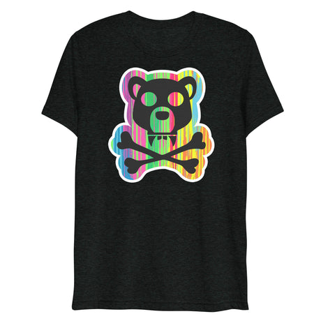 Psycho Bear (Triblend)-Triblend T-Shirt-Swish Embassy