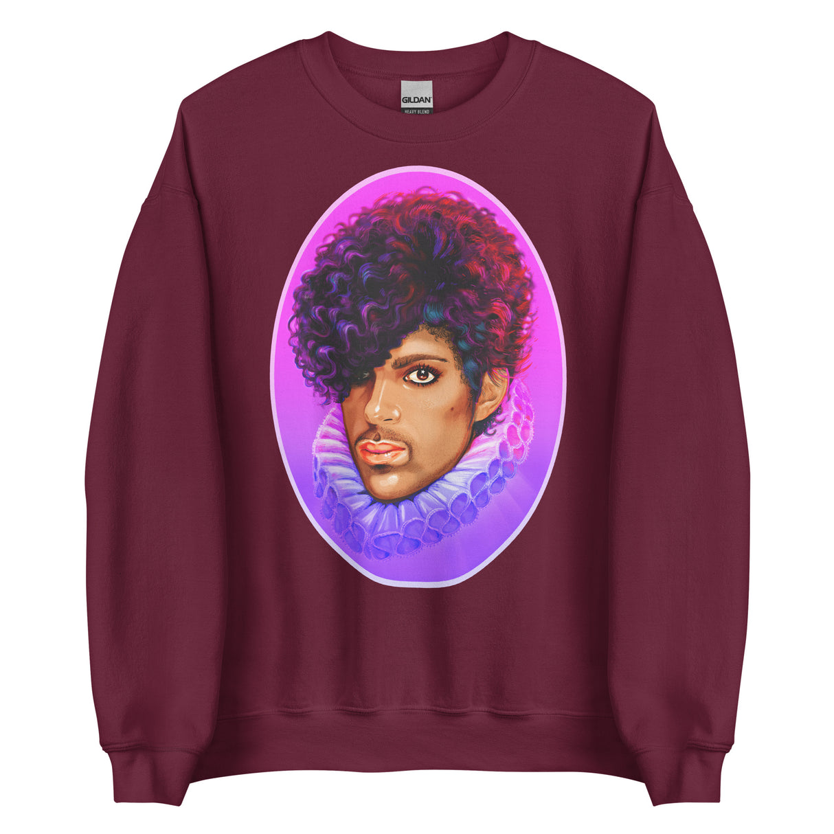 Purple Ruffles (Sweatshirt)-Sweatshirt-Swish Embassy