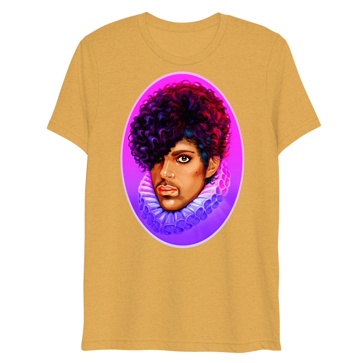 Purple Ruffles (Triblend)-Triblend T-Shirt-Swish Embassy