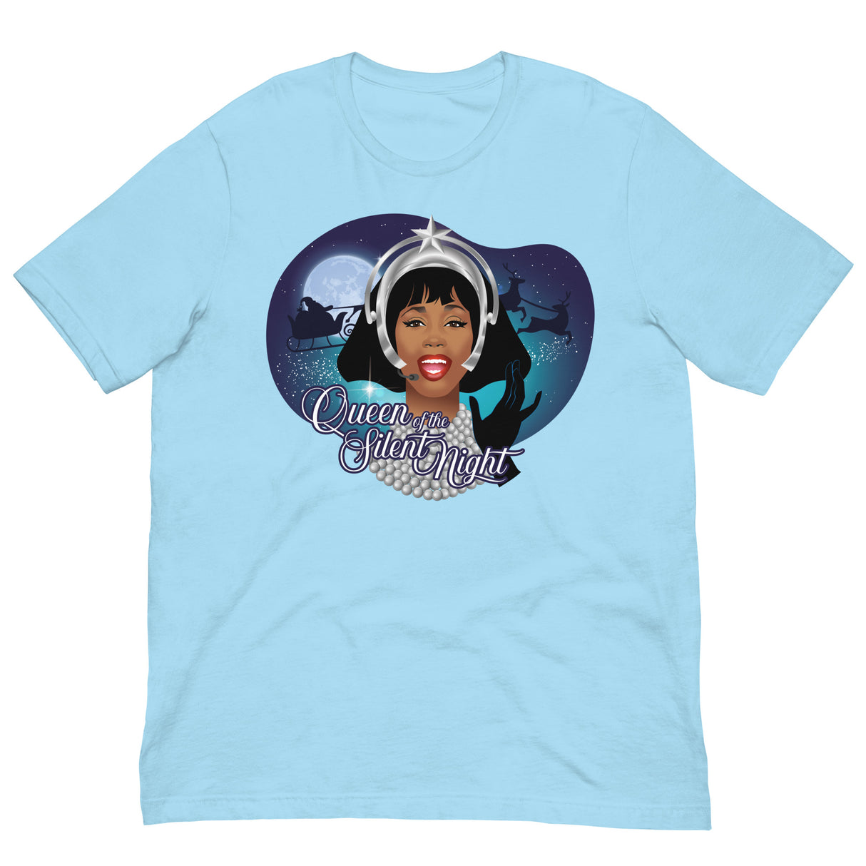 Queen of the Silent Night-T-Shirts-Swish Embassy
