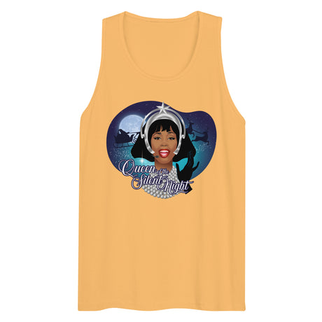 Queen of the Silent Night (Tank top)-Christmas Tank Tops-Swish Embassy
