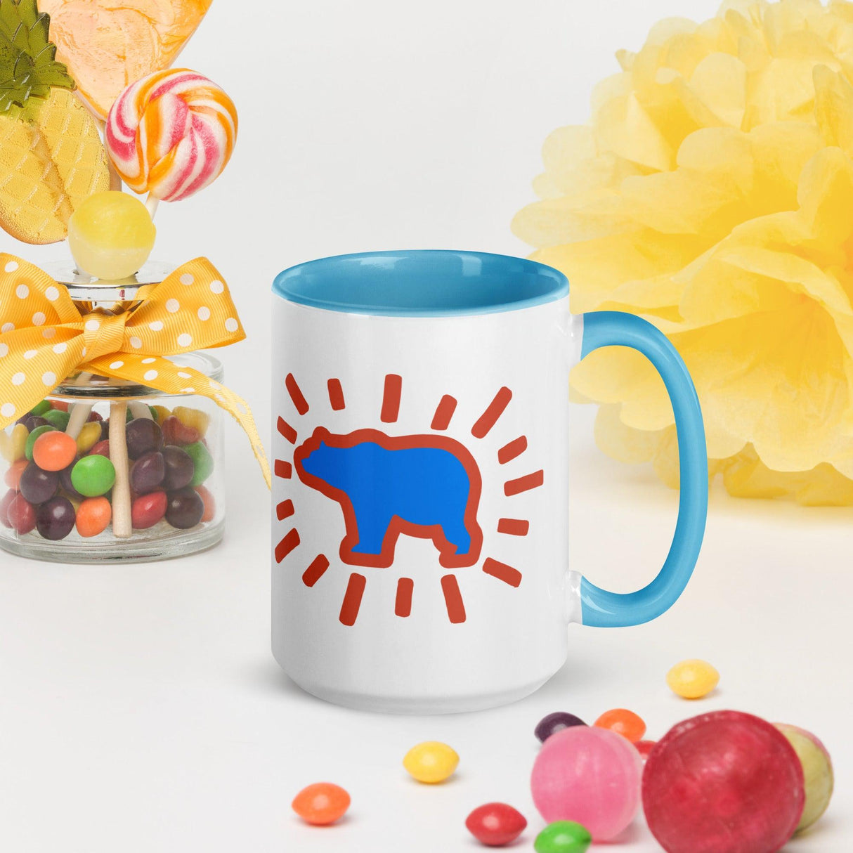 Radiant Bear (Mug)-Mugs-Swish Embassy