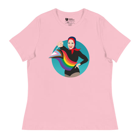 Rainbow Gardens (Women's Relaxed T-Shirt)-Women's T-Shirts-Swish Embassy