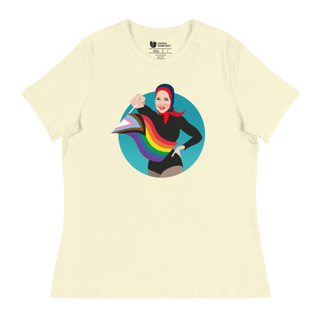 Rainbow Gardens (Women's Relaxed T-Shirt)-Women's T-Shirts-Swish Embassy
