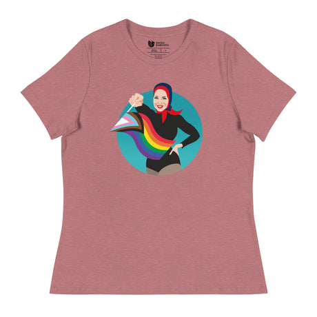 Rainbow Gardens (Women's Relaxed T-Shirt)-Women's T-Shirts-Swish Embassy