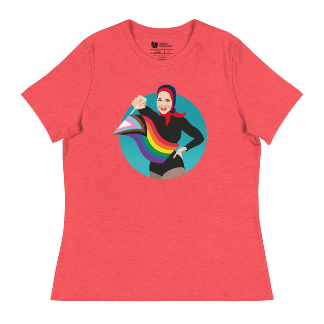 Rainbow Gardens (Women's Relaxed T-Shirt)-Women's T-Shirts-Swish Embassy