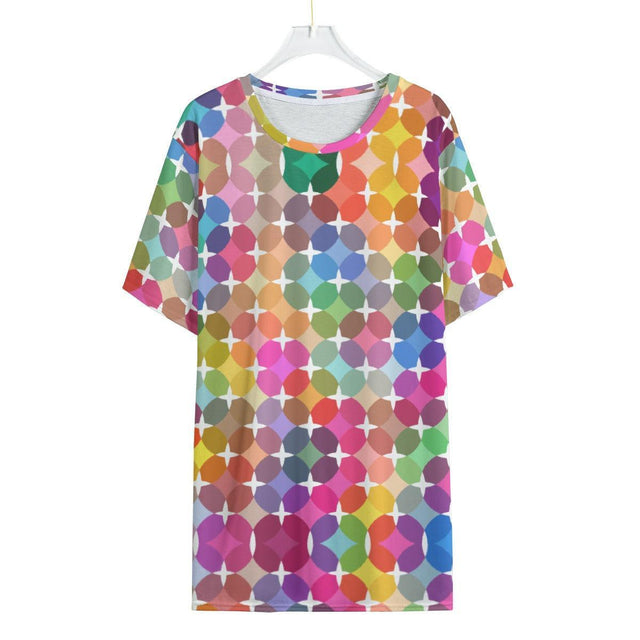 Rainbow Star (Allover T-Shirt)-Allover T-Shirt-Swish Embassy