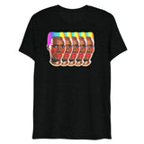 Rainbows and Rhythm (Triblend)-Triblend T-Shirt-Swish Embassy