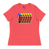 Rainbows and Rhythm (Women's Relaxed T-Shirt)-Women's T-Shirts-Swish Embassy