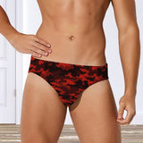 Red Camo (Swim Briefs)-Swim Briefs-Swish Embassy
