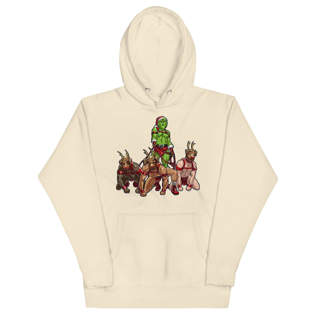 Reindeer Gains (Hoodie)-Hoodie-Swish Embassy