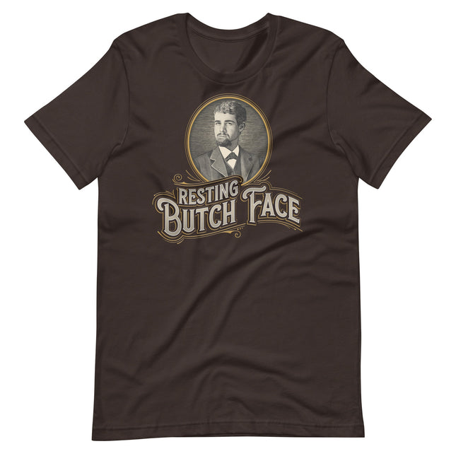 Resting Butch Face-T-Shirts-Swish Embassy