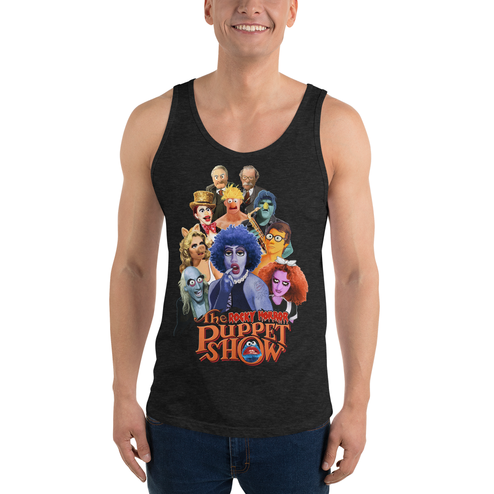 Rocky Horror Puppet Show (Tank Top)-Halloween Tank-Swish Embassy