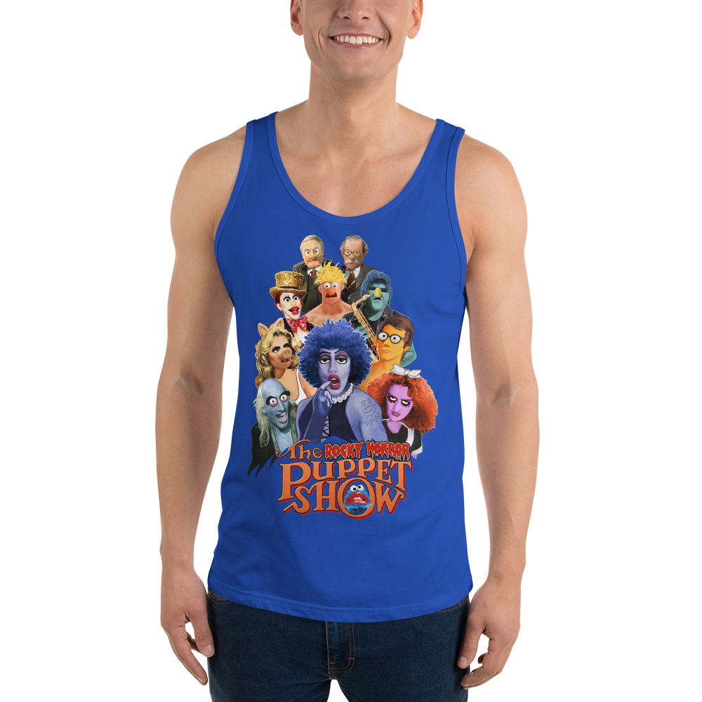 Rocky Horror Puppet Show (Tank Top)-Halloween Tank-Swish Embassy