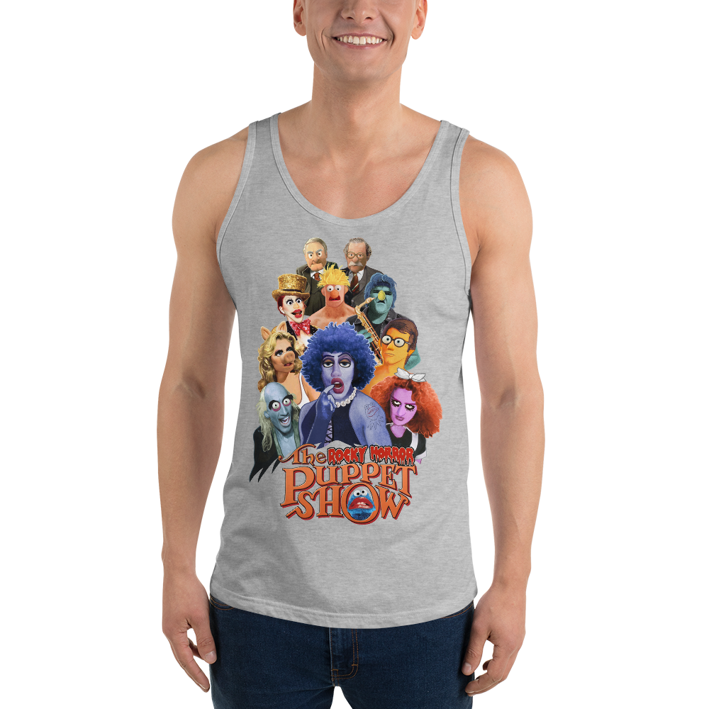 Rocky Horror Puppet Show (Tank Top)-Halloween Tank-Swish Embassy