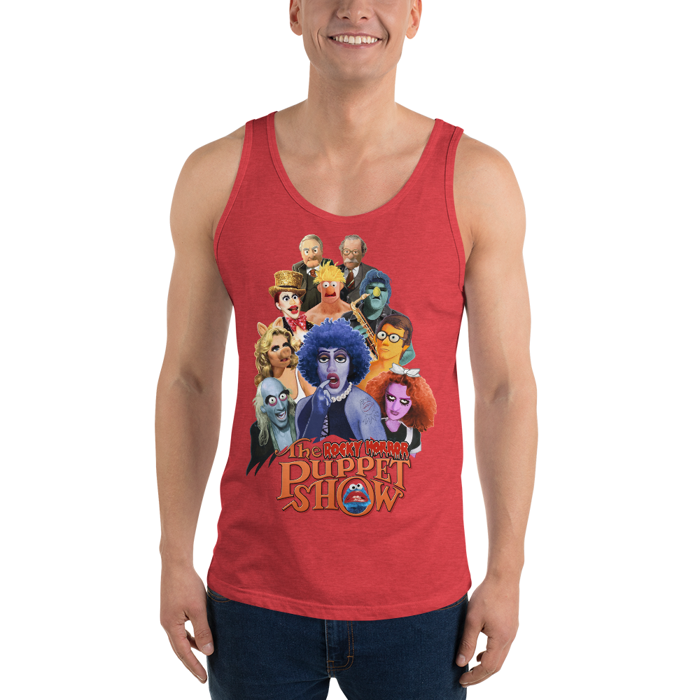 Rocky Horror Puppet Show (Tank Top)-Halloween Tank-Swish Embassy