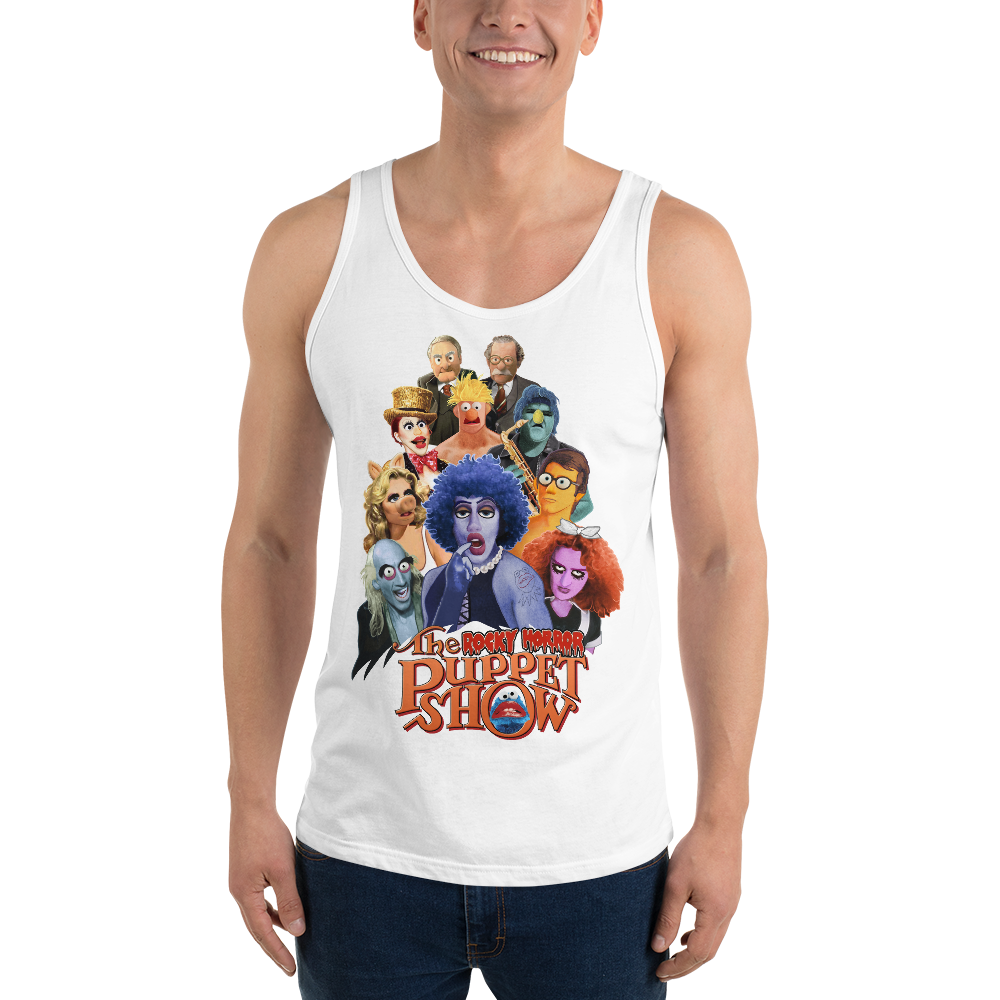 Rocky Horror Puppet Show (Tank Top)-Halloween Tank-Swish Embassy