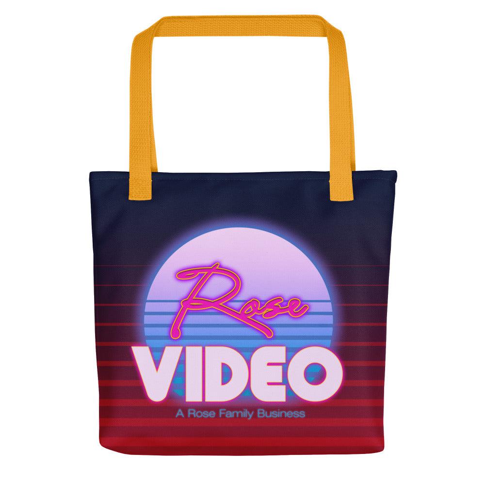 Rose Video (Tote bag)-Bags-Swish Embassy