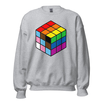 Rubik's Pride (Sweatshirt)-Sweatshirt-Swish Embassy