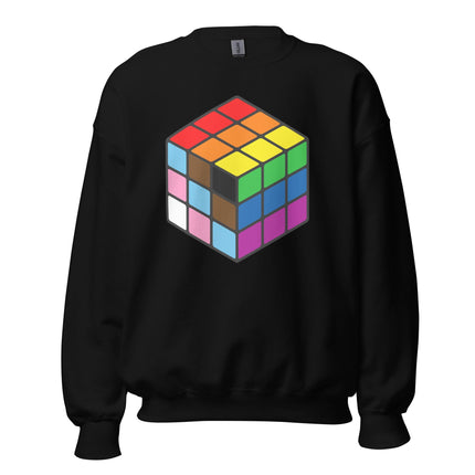 Rubik's Pride (Sweatshirt)-Sweatshirt-Swish Embassy