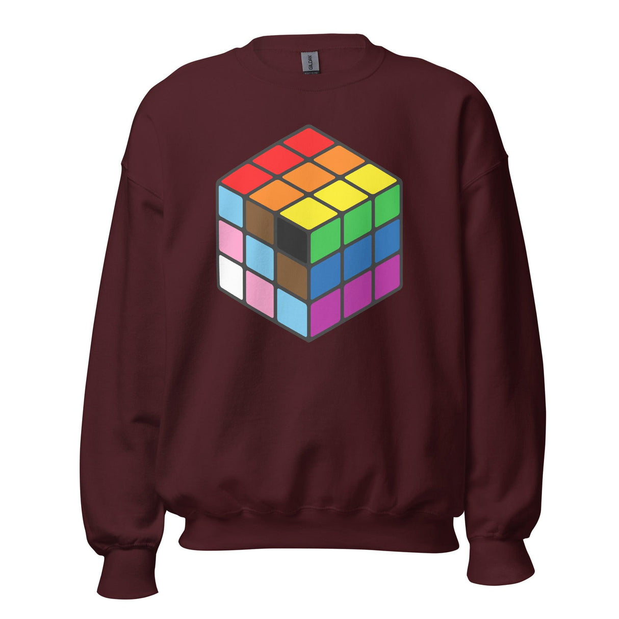 Rubik's Pride (Sweatshirt)-Sweatshirt-Swish Embassy