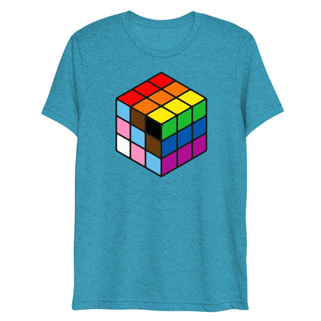 Rubik's Pride (Triblend)-Triblend T-Shirt-Swish Embassy