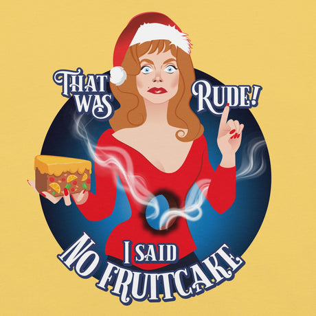 Rude Fruitcake-Christmas T-Shirts-Swish Embassy