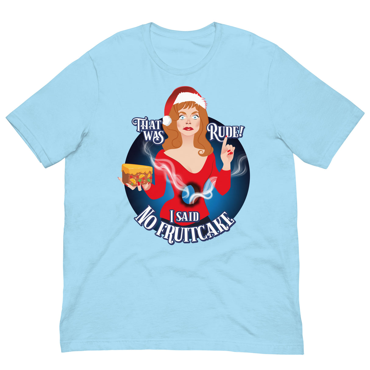Rude Fruitcake-T-Shirts-Swish Embassy