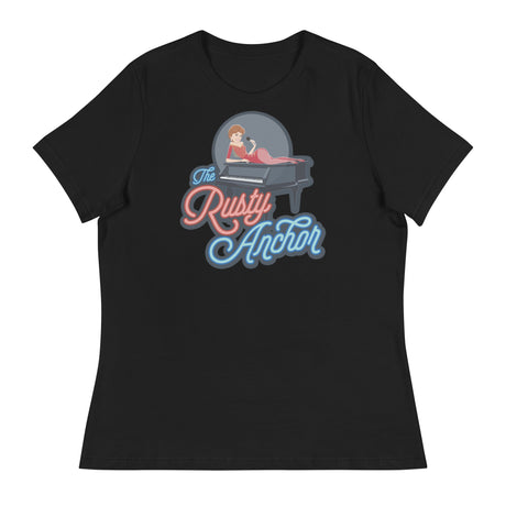 Rusty Anchor (Women's Relaxed T-Shirt)-Women's T-Shirts-Swish Embassy