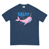Salty Narwhal (Boxy Tee)-Boxy T-Shirt-Swish Embassy