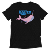 Salty Narwhal (Triblend)-Triblend T-Shirt-Swish Embassy