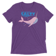 Salty Narwhal (Triblend)-Triblend T-Shirt-Swish Embassy