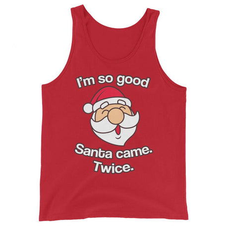 Santa Came Twice (Tank Top)-Tank Top-Swish Embassy