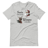 Santa in the Streets Krampus in the Sheets-T-Shirts-Swish Embassy