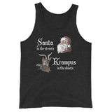 Santa in the Streets (Tank Top)-Christmas Tank Tops-Swish Embassy
