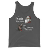 Santa in the Streets (Tank Top)-Christmas Tank Tops-Swish Embassy