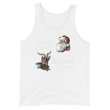 Santa in the Streets (Tank Top)-Christmas Tank Tops-Swish Embassy