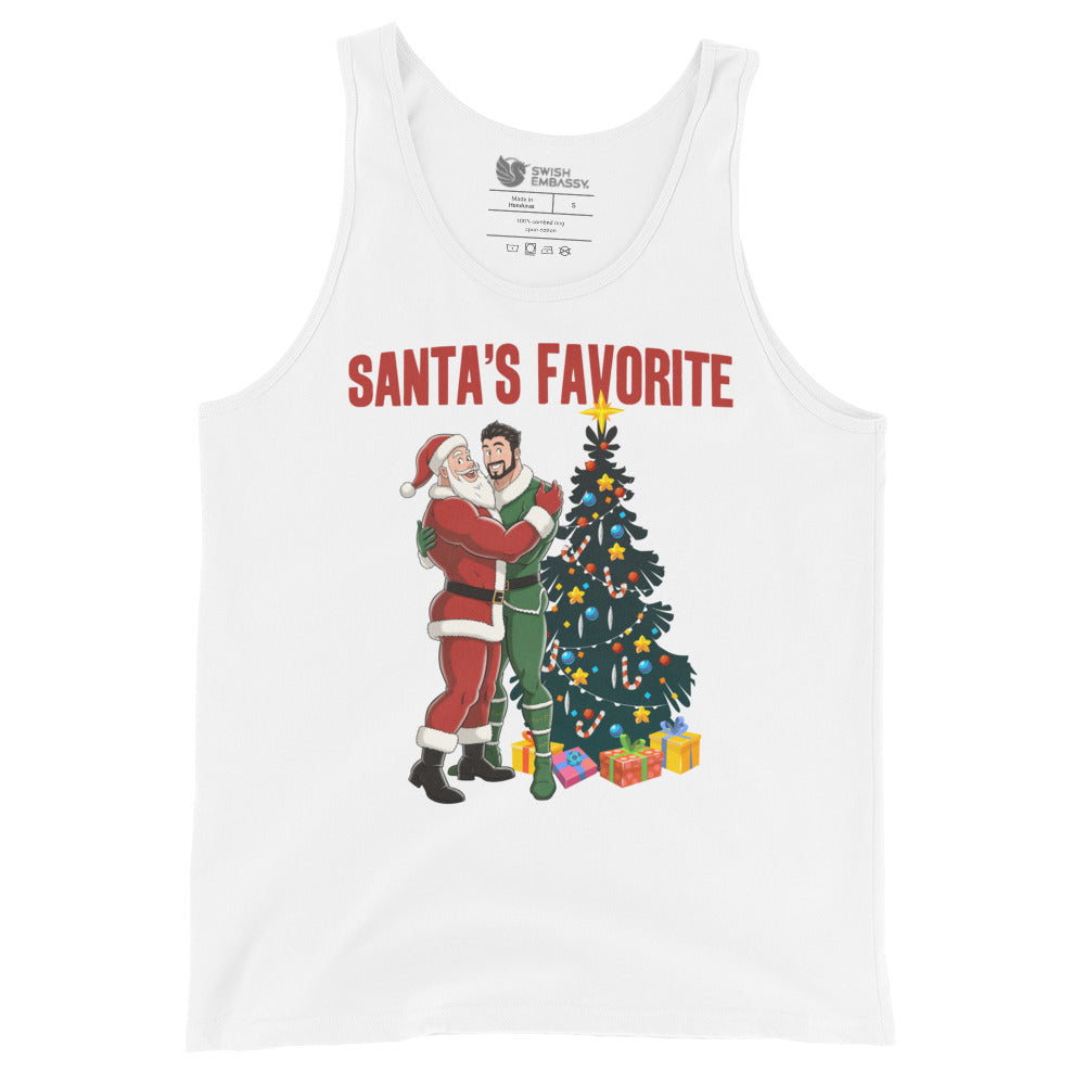 Santa's Favorite (Tank Top)-Tank Top-Swish Embassy