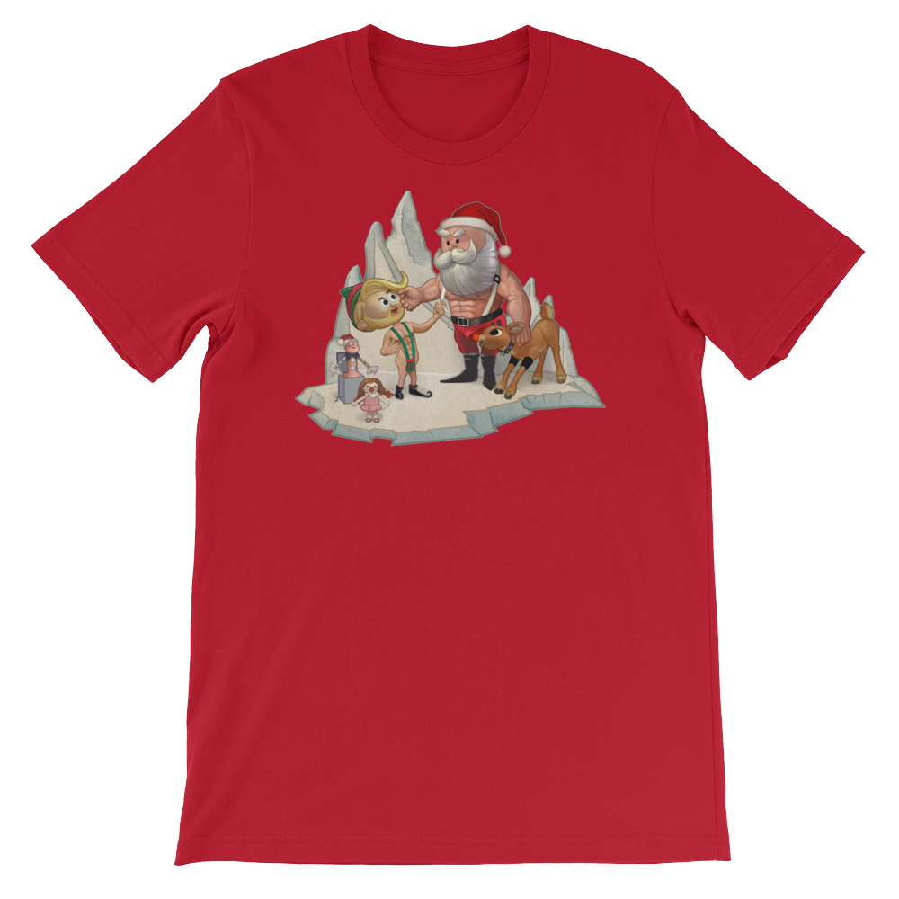 Santa's Little Helper-Christmas T-Shirts-Swish Embassy