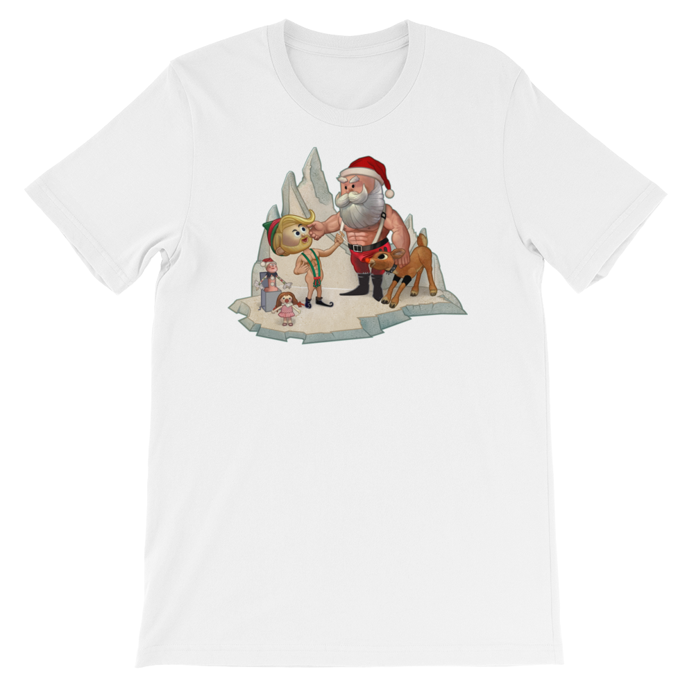 Santa's Little Helper-Christmas T-Shirts-Swish Embassy