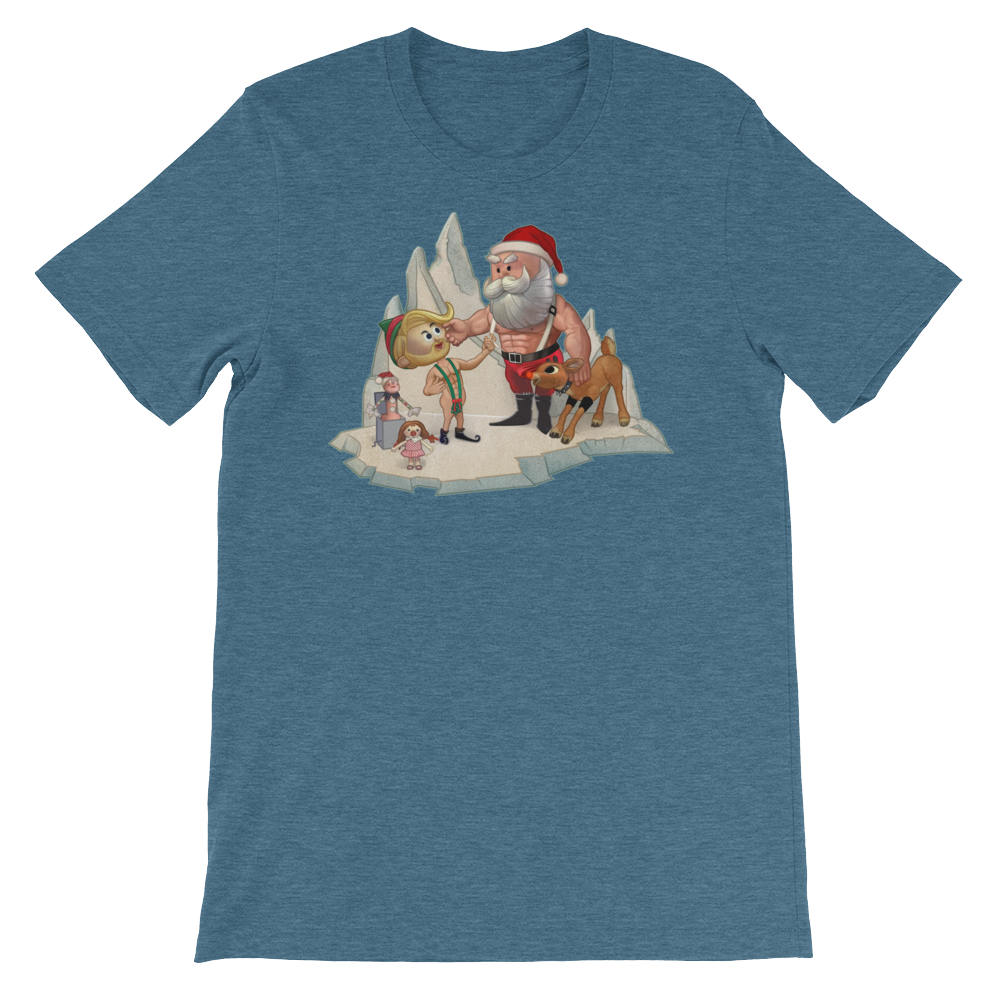 Santa's Little Helper-Christmas T-Shirts-Swish Embassy