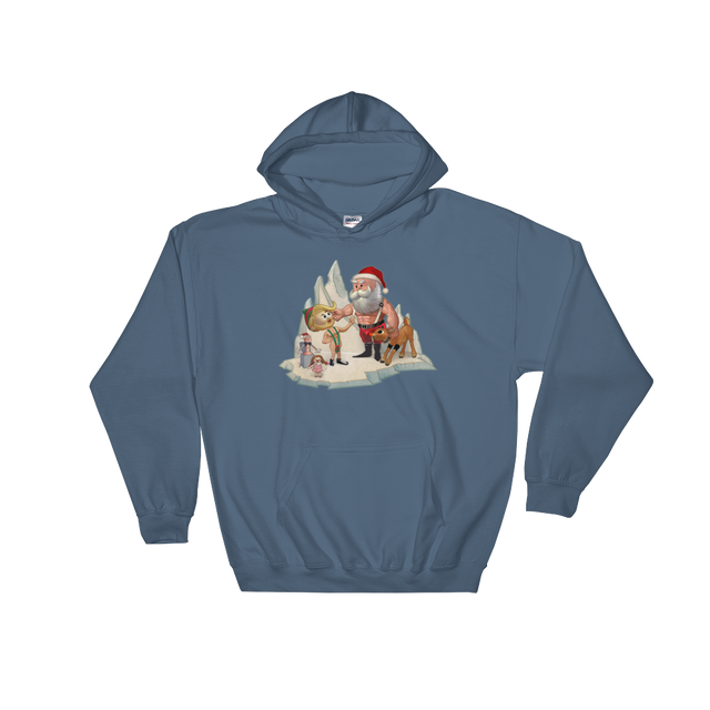 Santa's Little Helper (Hoodie)-Hoodie-Swish Embassy