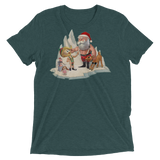 Santa's Little Helper (Triblend)-Triblend T-Shirt-Swish Embassy