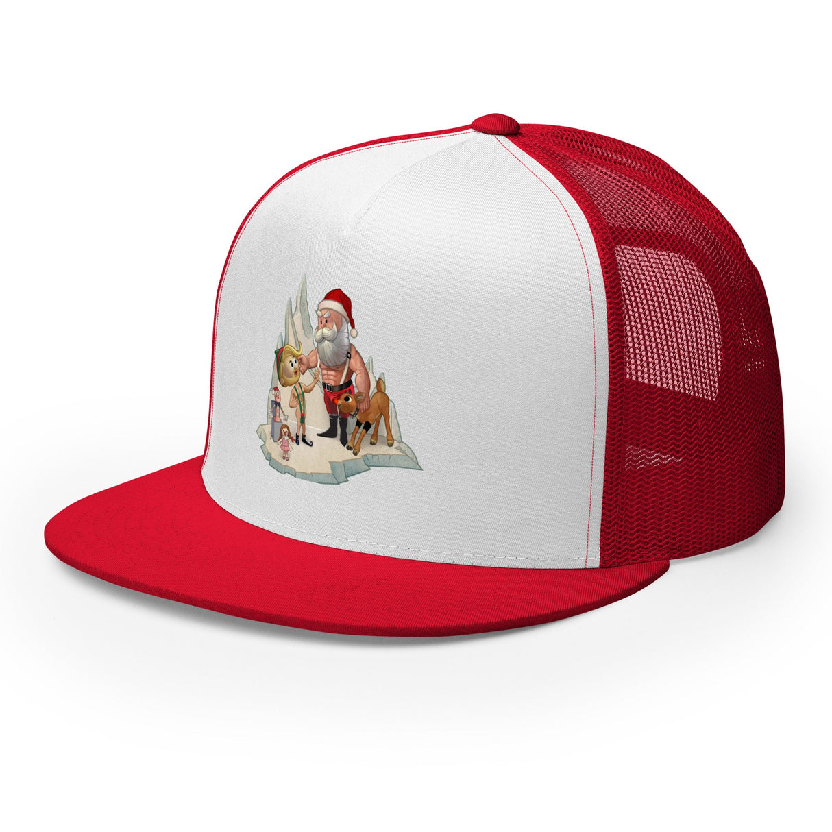 Santa's Little Helper (Trucker Cap)-Headwear-Swish Embassy