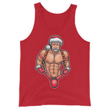Santa's Packing (Tank Top)-Christmas Tank Tops-Swish Embassy
