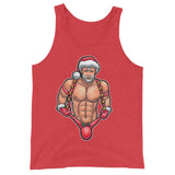 Santa's Packing (Tank Top)-Christmas Tank Tops-Swish Embassy